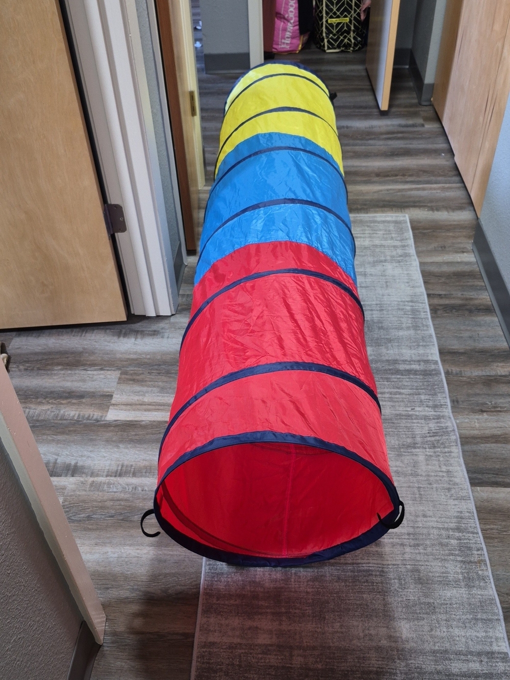 Kids Play Tunnel - Red, Blue, Yellow